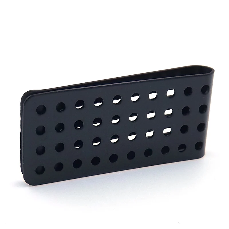 Clip para Billetes Negro Multi Perforaciones
