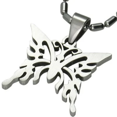 Dije de Acero Inoxidable Diseño Mariposa Fantasia
