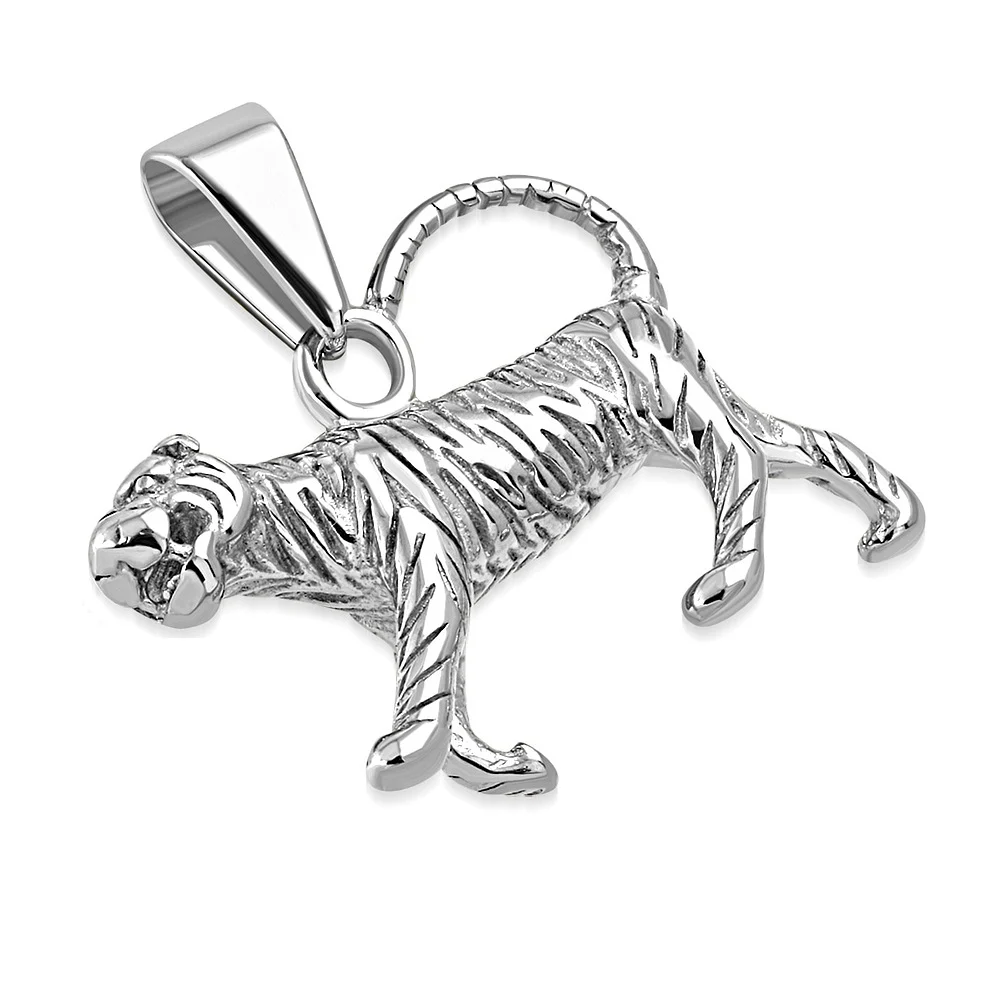 Dije Acero Inoxidable Tigre Bengala Zodiaco Chino