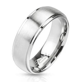 Anillo Acero Inoxidable Argolla de Matrimonio Stylus