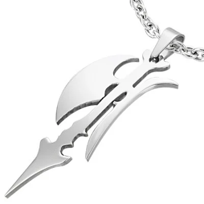 Dije de Acero Inoxidable Diseño Hacha Vikinga