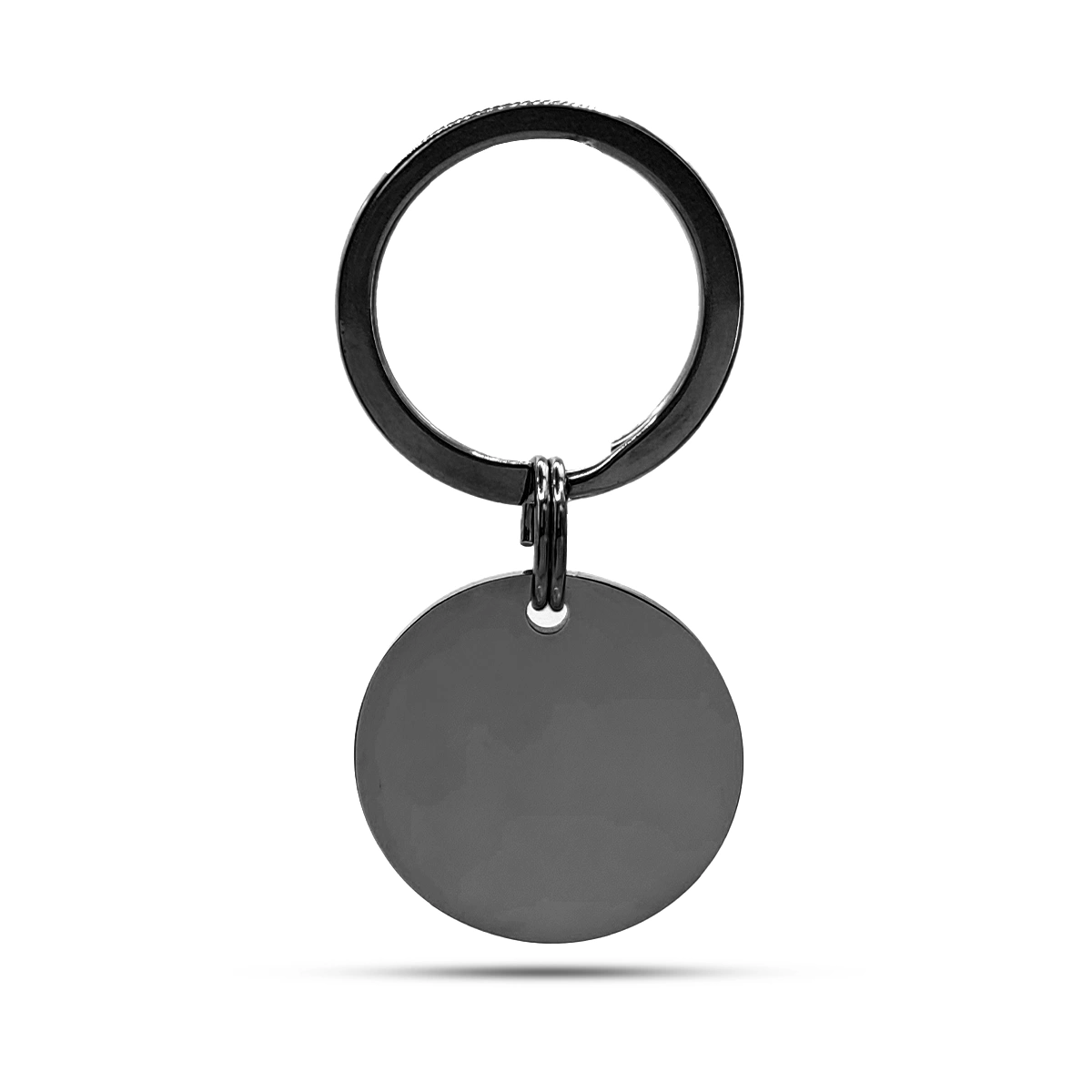 Llavero Acero Circulo Liso 25 mm Para Grabado
