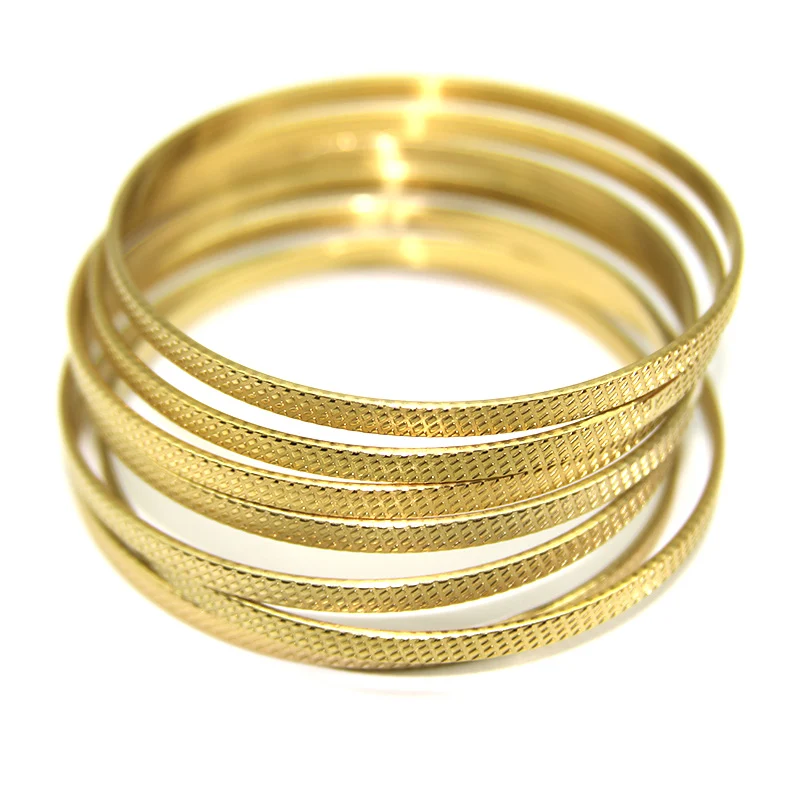 Pulsera Acero Dorado Semanario Grabado 4mm