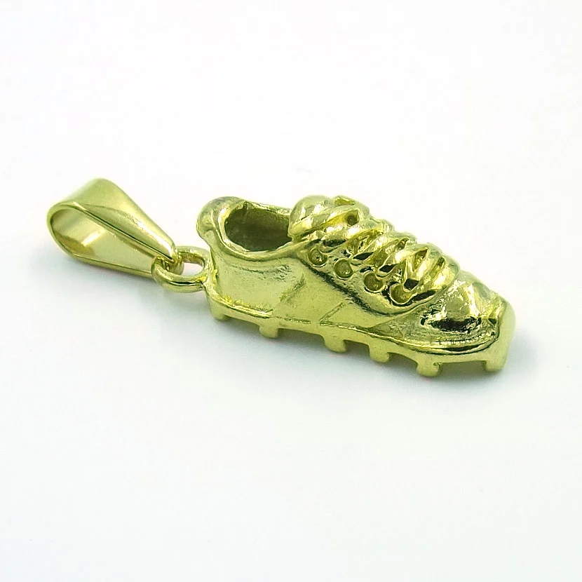 Dije Acero Dorado Taquete Futbol Soccer Football