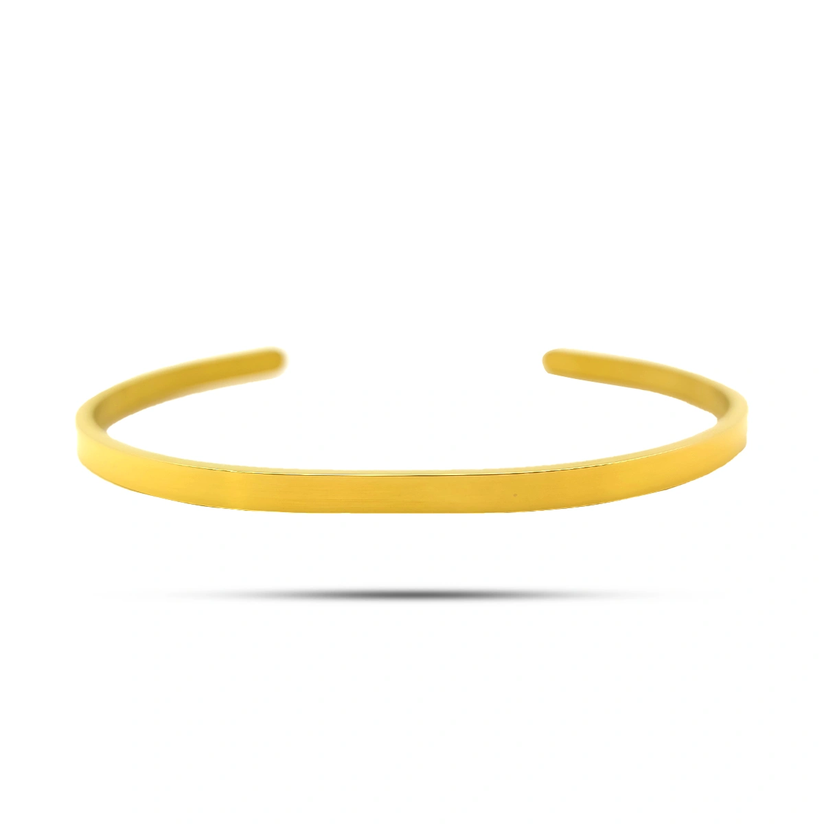 Pulsera Acero Lisa Pulida Para Grabado Varios Tamaños