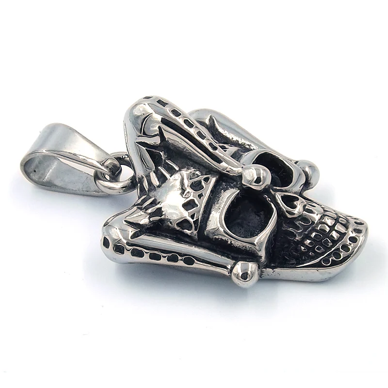 Dije de Acero Inoxidable Calavera de Bufon