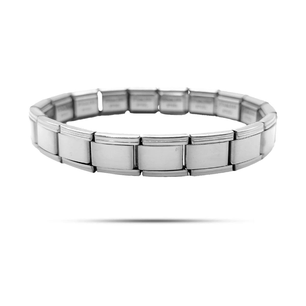 Pulsera Acero Inoxidable Italiana Eslabones 9 mm