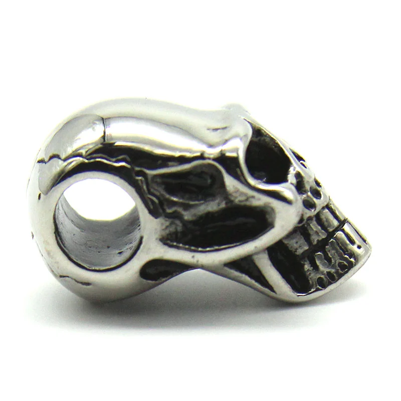 Dije Acero Inoxidable Plateado Cráneo Calavera Skull