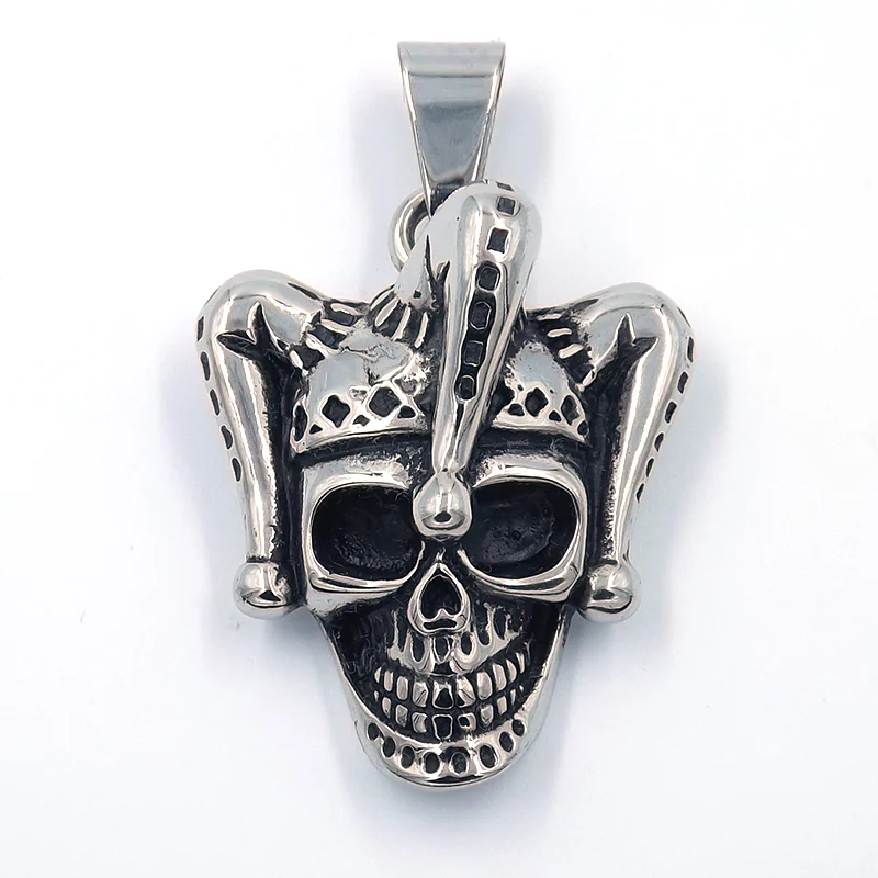 Dije de Acero Inoxidable Calavera de Bufon