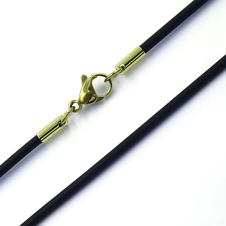 Caucho Para Dije de Acero Dorado 2mm x 500mm