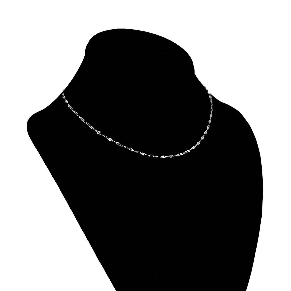 Cadena Acero Petatillo Delgada Elegante Sofisticada 2 mm