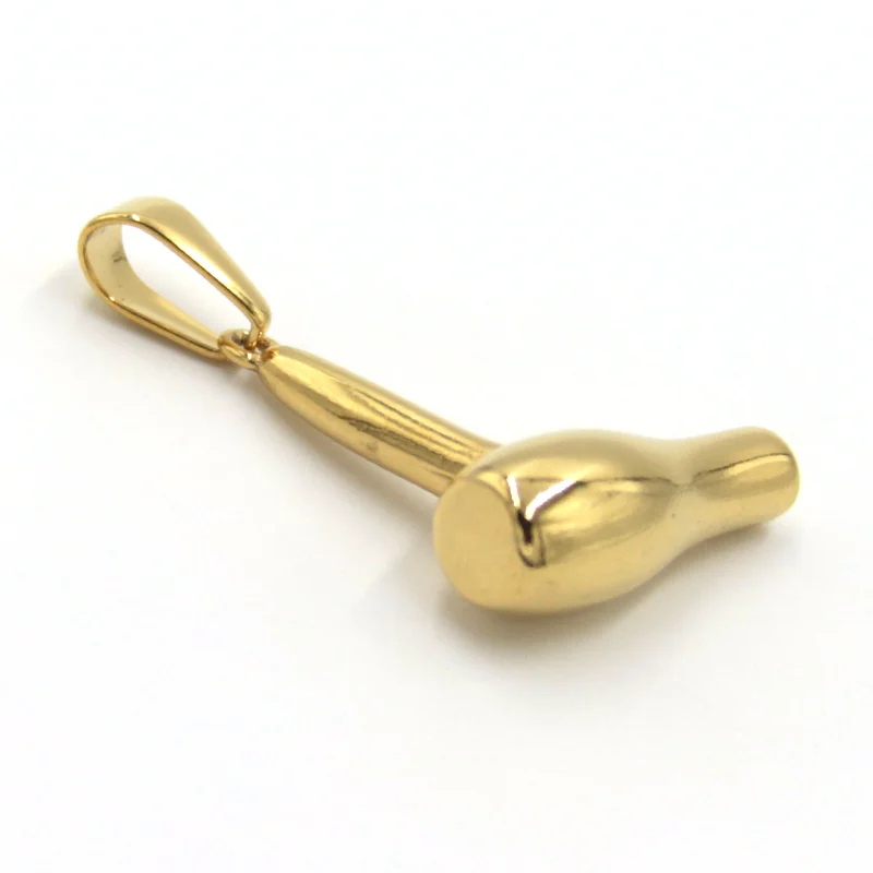 Dije Acero Inox Dorado Secadora Cabello Estilista