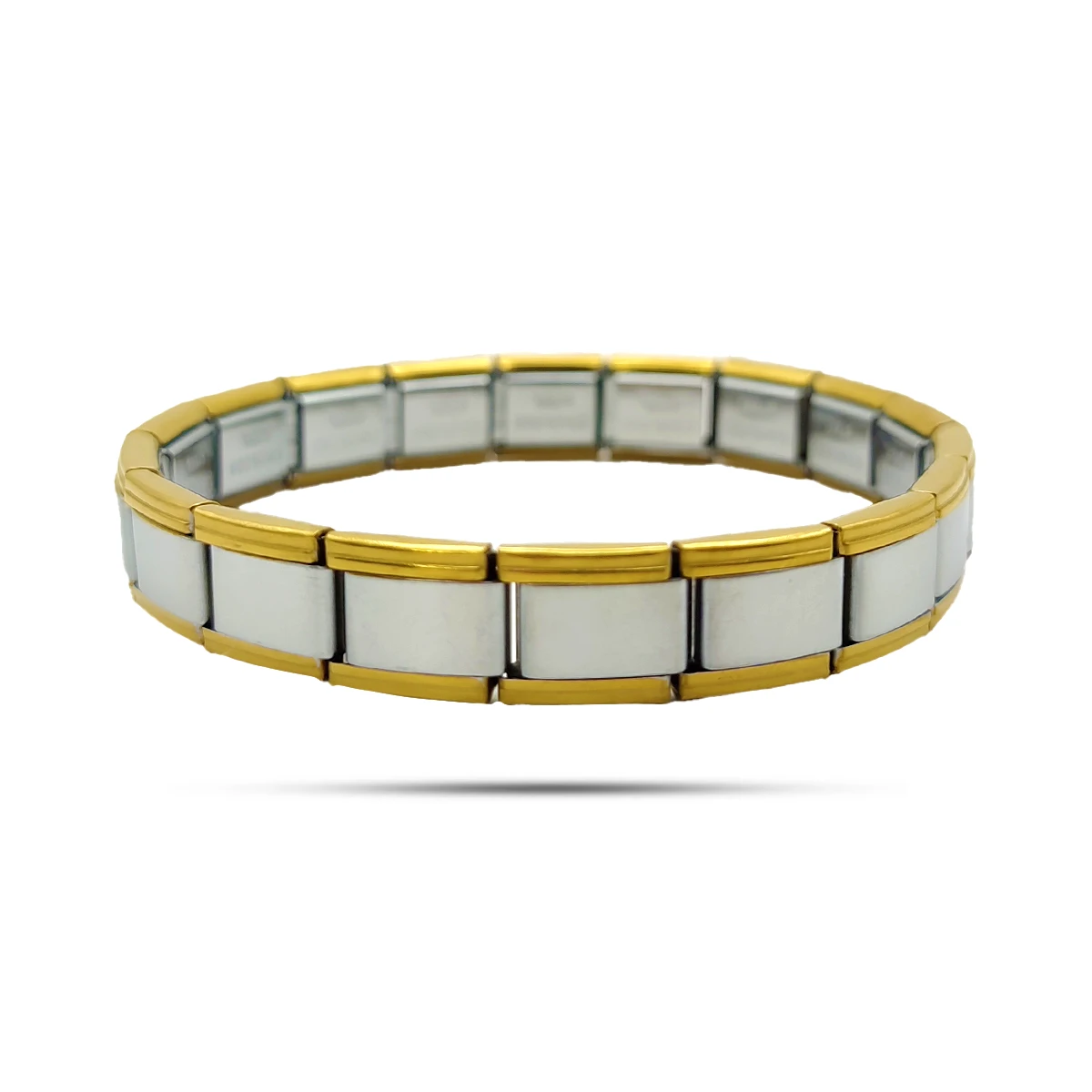 Pulsera Acero Inoxidable Italiana Eslabones 9 mm
