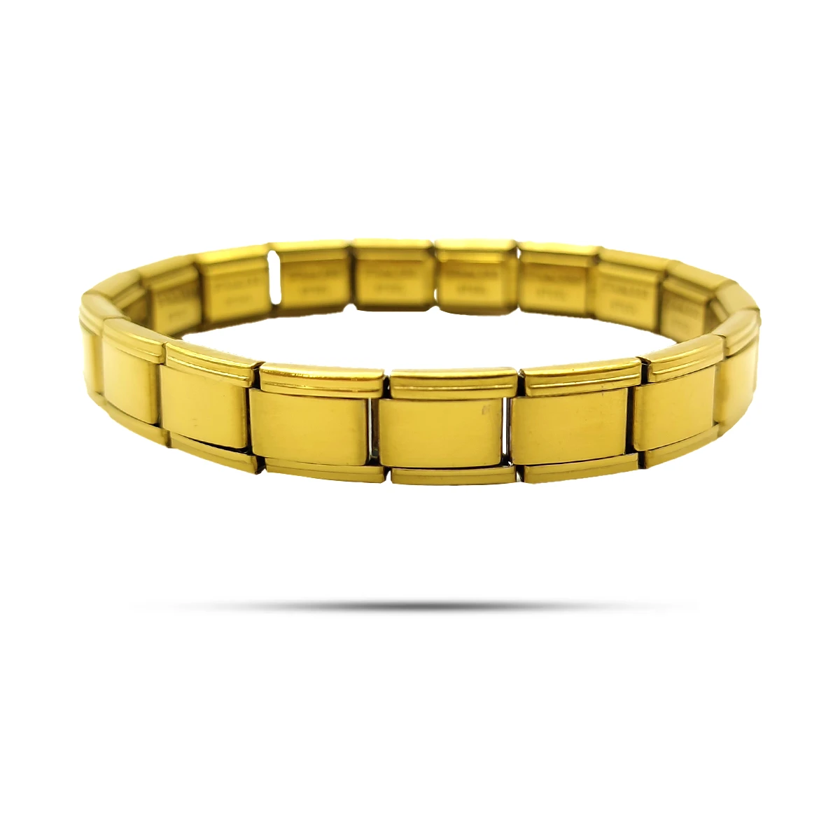 Pulsera Acero Inoxidable Italiana Eslabones 9 mm