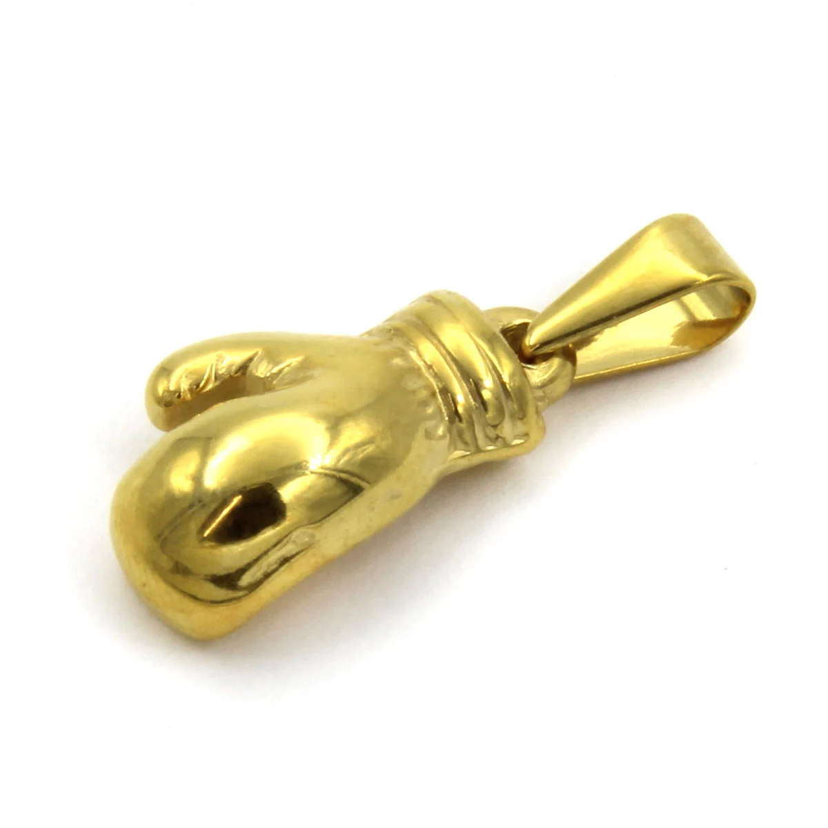Dije Acero Dorado Guante Box