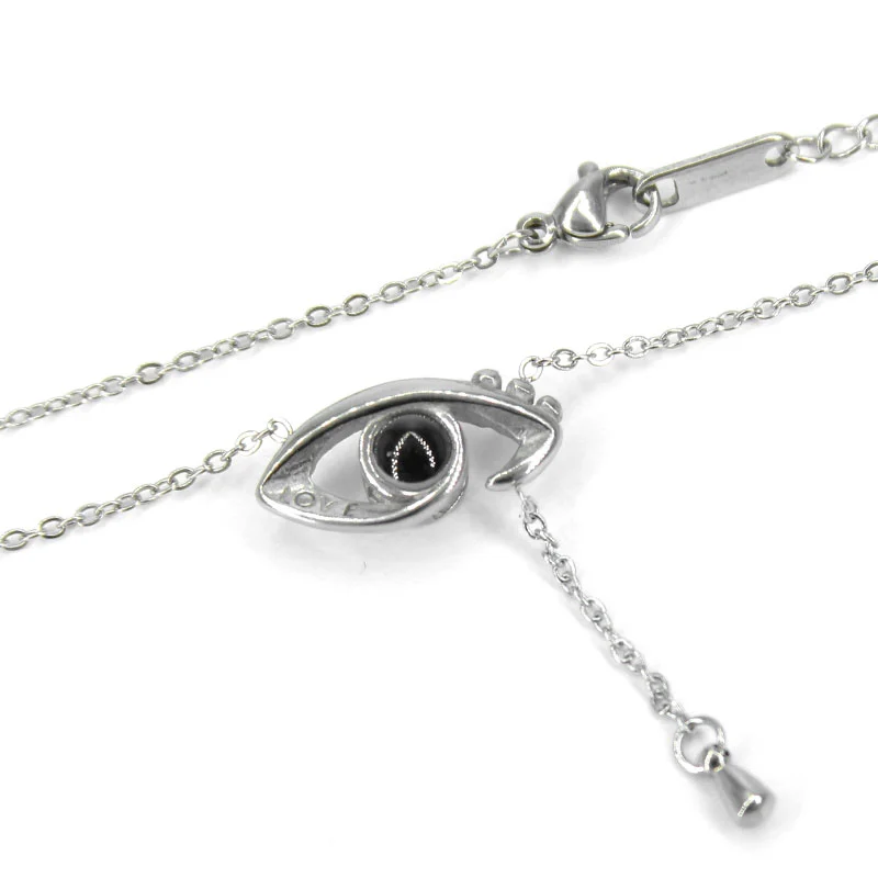 Collar Acero Inoxidable Plateado Te Amo Varios Idiomas