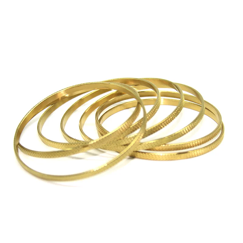 Pulsera Acero Dorado Semanario Grabado 4mm