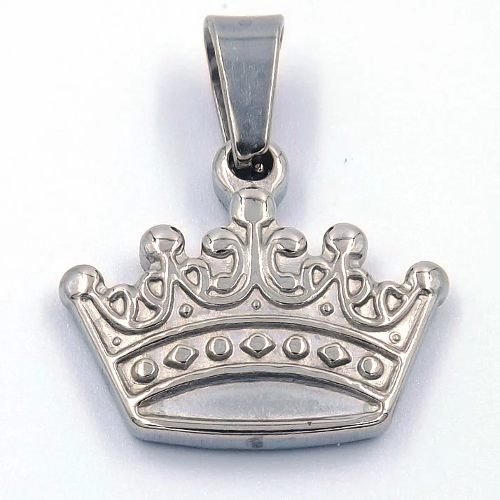Dije de Acero Inoxidable Corona Reyna Princess