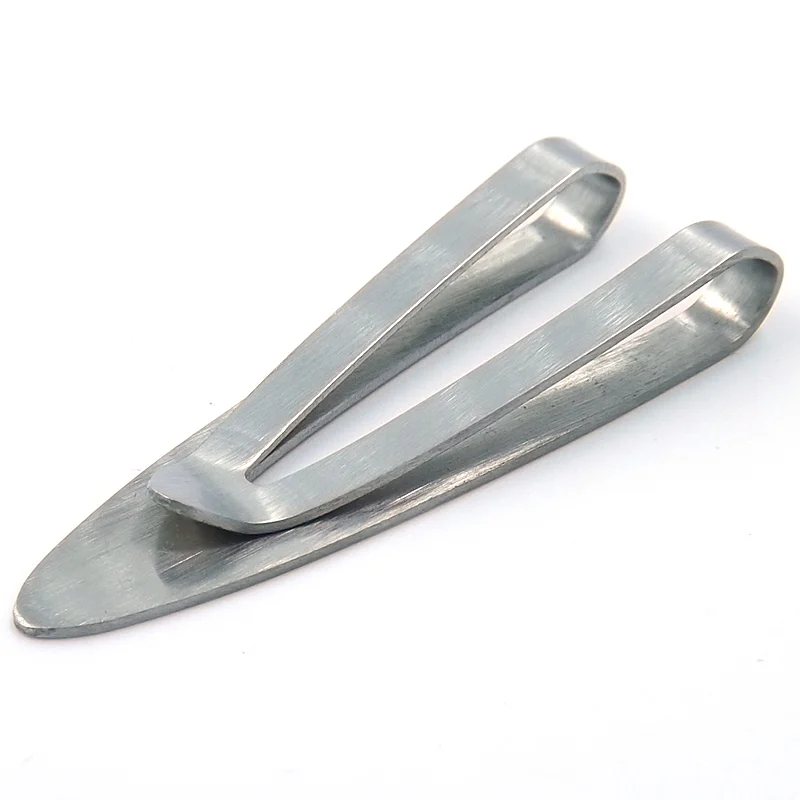 Clip para Billetes Plateado Triangulo Slim
