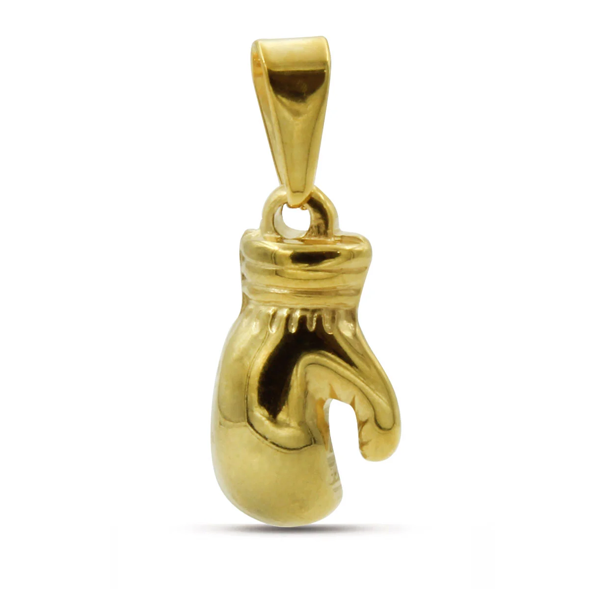 Dije Acero Dorado Guante Box