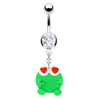 Piercing para Ombligo Rana Fantasía Regordeta