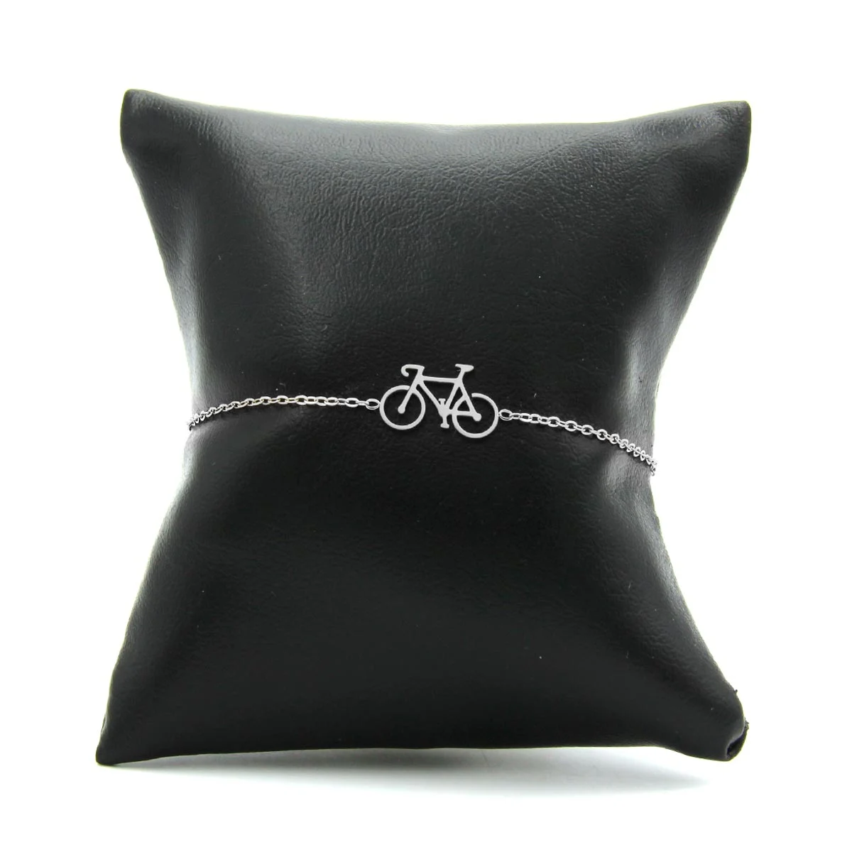 Pulsera Acero Inox Plateado Bicicleta Montaña Ciclismo
