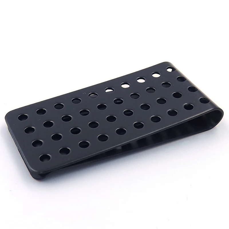 Clip para Billetes Negro Multi Perforaciones