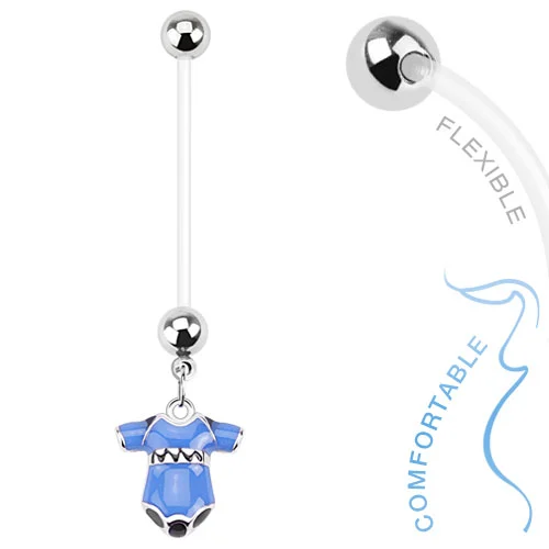 Piercing para Embarazada Cachoron Azul