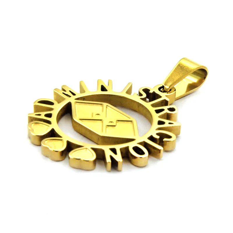 Dije Acero Inox Dorado Carrera Administracion