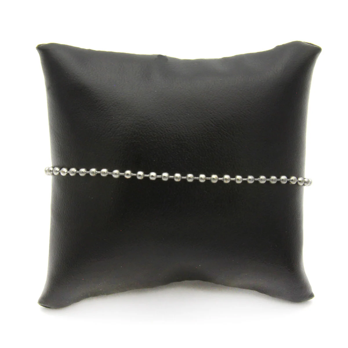 Pulsera Acero Inoxidable Plateado Eslabon Balin 2mm